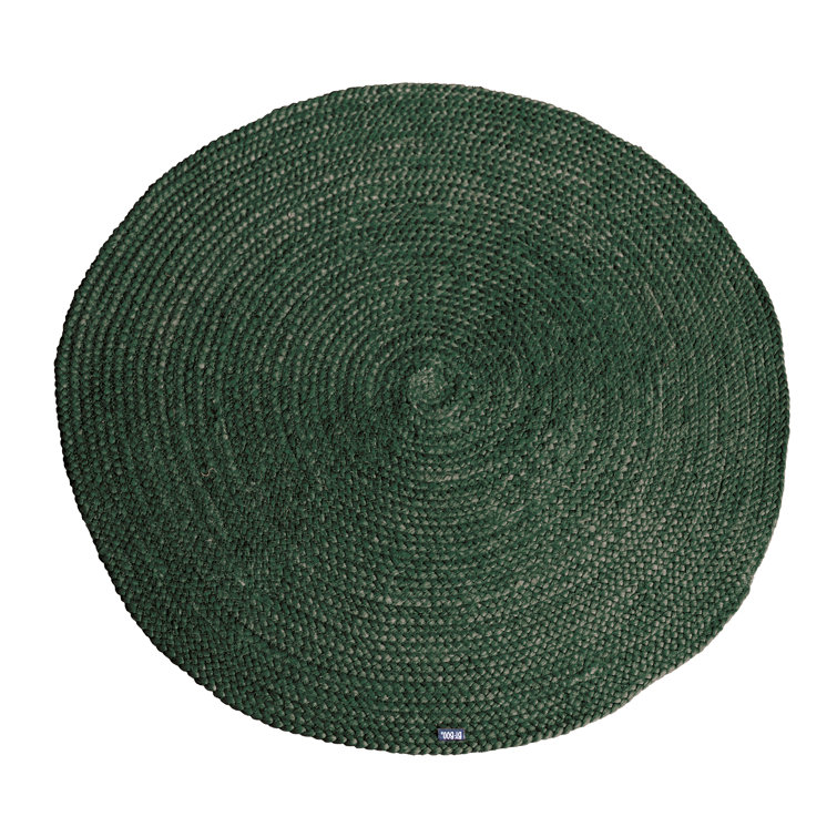By Boo Round Handmade Handwoven Jute/Sisal Green Area Rug Wayfair.ca